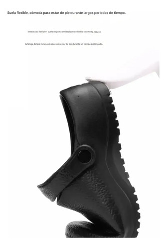 Zapato Para Chef Cocina Masculino Cómodo Antideslizantes 9