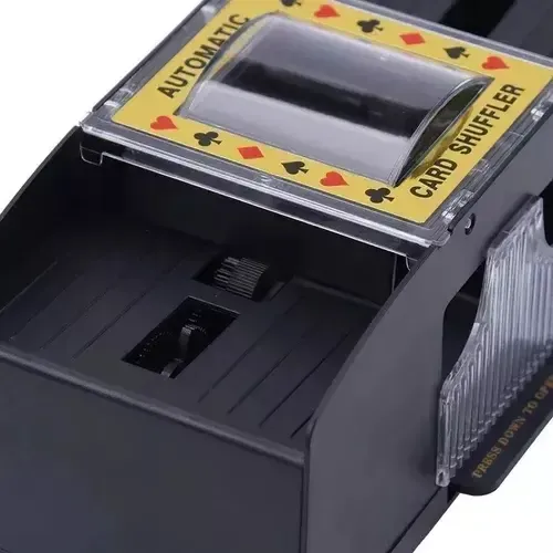 Mezclador Barajador Repartidor De Cartas Naipe Poker A Pilas 19