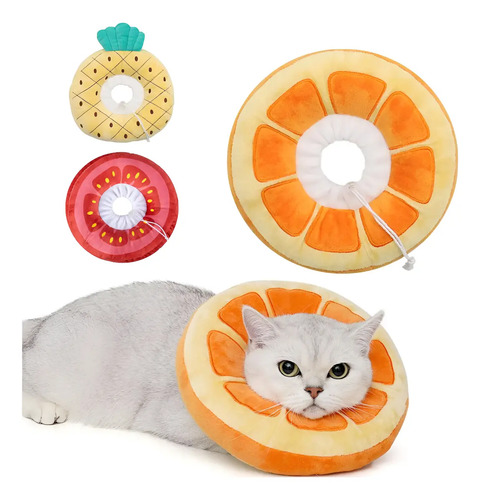 Collar Isabelino Para Perros Y Gato Donuts,tamaño Disponible