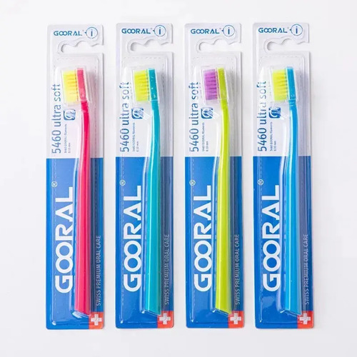 Cepillos De Dientes Extrasuaves. 12 Cepillos Por Paquete. Varios Colores 2