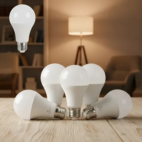 Pack 5 Ampolletas Led 15w E27 Sec Luz Cálida/fría Hbled 15