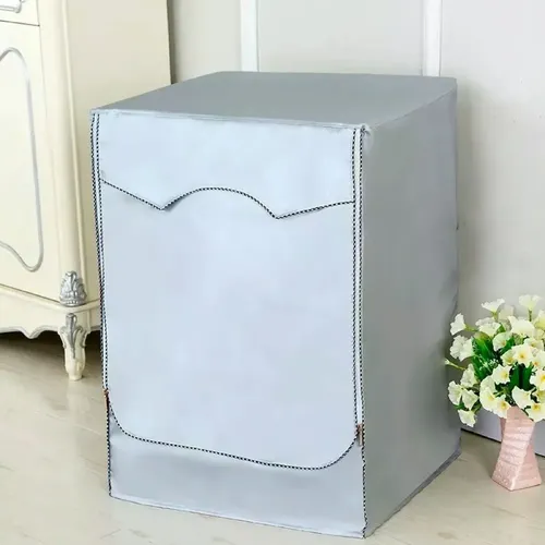 Funda Lavadora Y Secadora Protector Impermeable Anti-uv Gris Claro 4