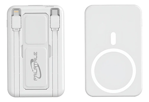 Powebank Ym-903 Compatible Con iPhone Con 10.000 Mah Blanco Blanco