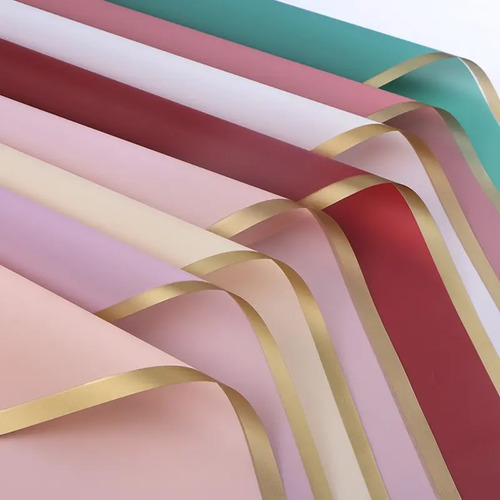 Papel Coreano 20 Pliegos Para Arreglos De Flores, Regalos 8