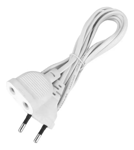 Extensión Electrica 10m 200w Para Cámara Led Adaptador Blanco 9