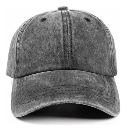 Gorro Jockey Desgastado Básico Estampar O Bordado Unisex 18