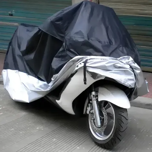 Funda Cubre Bicicleta Moto Carpa 100% Impermea 245*105*125cm Sujeto 10
