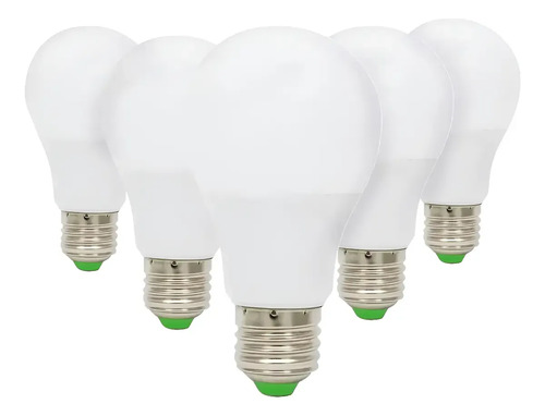 Pack 5 Ampolletas Led 15w E27 Sec Luz Cálida/fría Hbled 17
