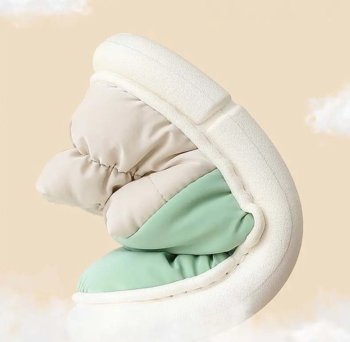 Pantuflas Todo Incluido Impermeables Y De Algodón Polar 7