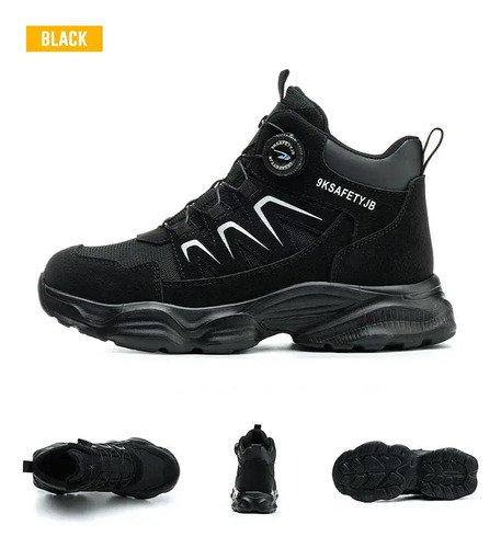 Botas De Seguridad Hombre Trabajo De Zapato Tenis Industrial 14