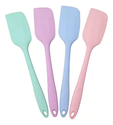 Espátula De Silicona Set De 4 Para Repostería Y Cocina 2
