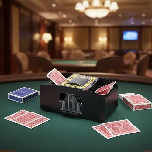 Mezclador Barajador Repartidor De Cartas Naipe Poker A Pilas 2