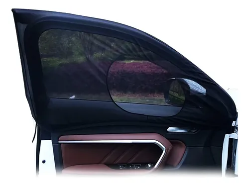 Pack X2 Malla Protector Sol Mosquito Para Ventana Auto 10