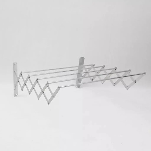Tender De Pared Retráctil Aluminio Blanco Click Ventas 80cm 4