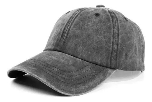 Gorro Jockey Desgastado Básico Estampar O Bordado Unisex 17