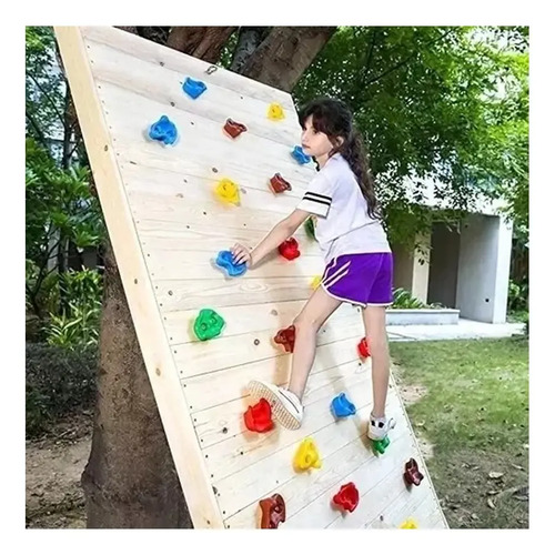 18 Presas Piedras Escalada Pernos Nuts Madera 16