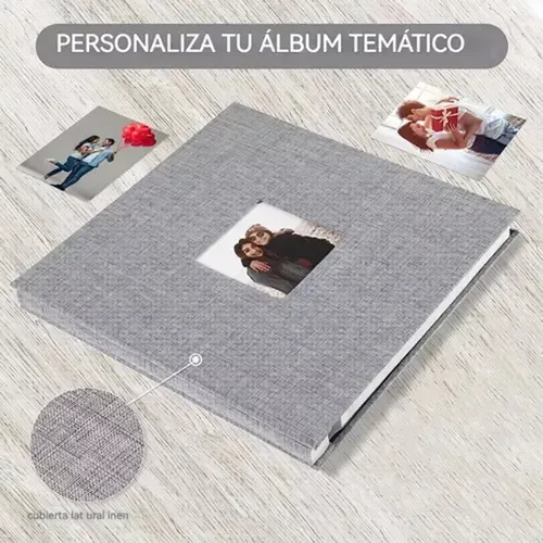 Álbumes Autoadhesivos Con Páginas Interiores Gris Álbum De Fotos 6