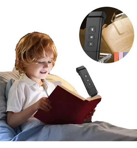 Luz De Lectura  Para Leer  Luz Para Leer Libros  Recargable Negro