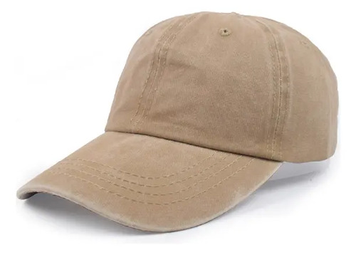 Gorro Jockey Desgastado Básico Estampar O Bordado Unisex 10