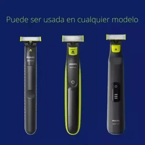 Repuesto De Cuchillas Philips One Blade X2 Qp220/50 15