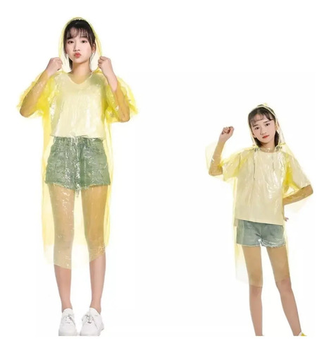 Poncho Capa Impermeable Ultraliviano Portátil Estilo Llavero Aleatorio M 5