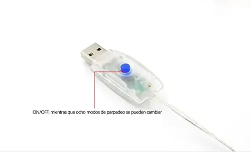 3mt Cascada Luces Guirnalda Cortina Led Navidad Eventos Boda Amarillo Cálido 5