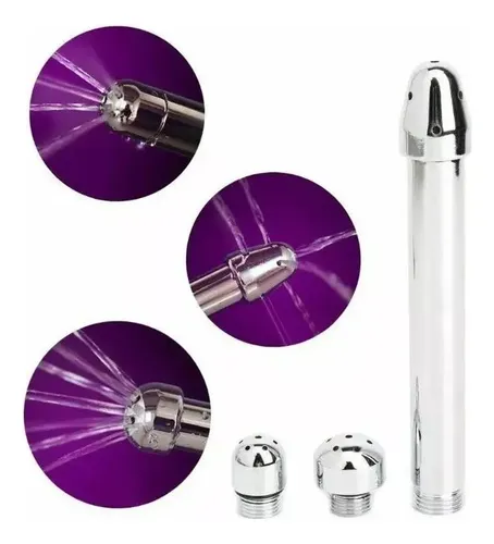 Ducha Anal Vaginal Enema Para Lavado Enjuague 3 Cabezales 20