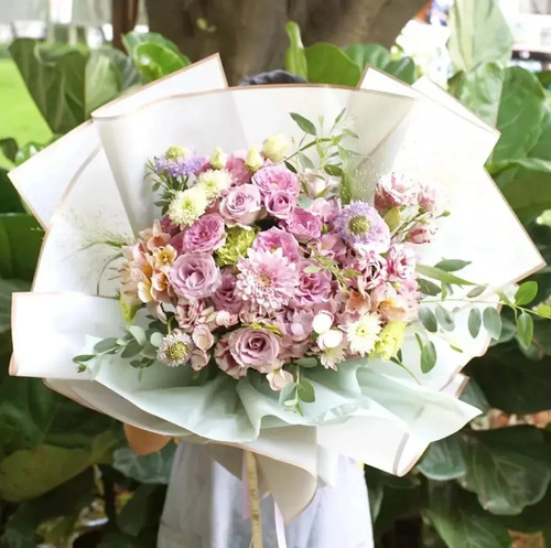 Papel Coreano 20 Pliegos Para Arreglos De Flores, Regalos 19