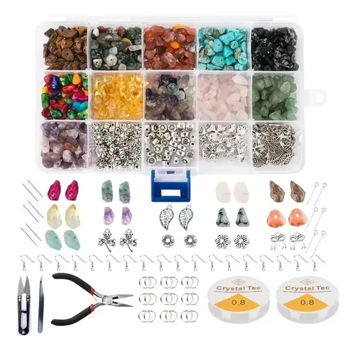 Nasjac 934uds Cristal Piedra Cuenta Diy Collar Pulsera Arete 12