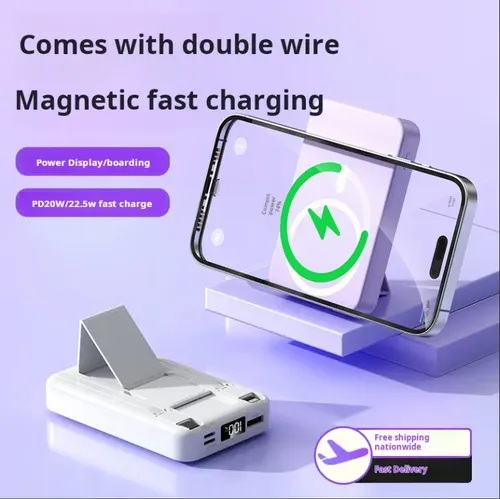 Powebank Ym-903 Compatible Con iPhone Con 10.000 Mah Blanco Blanco 4