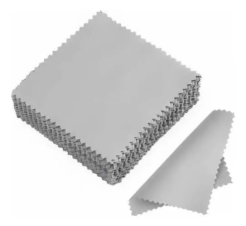 60 Paños Rosados Para Pulir O Limpiar Joyas Plata Y Oro 9