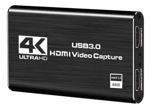 Capturadora Hdmi 4k Ultra Video Audio Mic In Streaming 3.0 11
