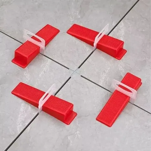 Clips Separador Nivelador De Cerámica 1.5mm / 100pcs Transparente 4