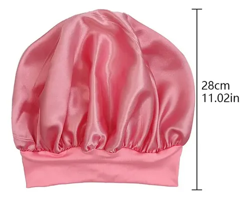 Gorro Satin Para Dormir Cabello Rizado Y Liso Evita Enredos 20