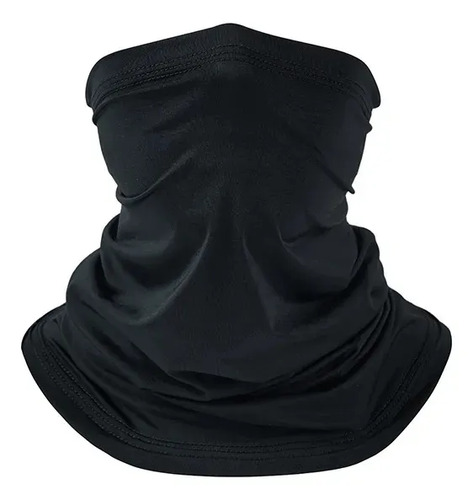 Bandana Mascara Cuello Elástica Uv400 Negro Talla Única 14
