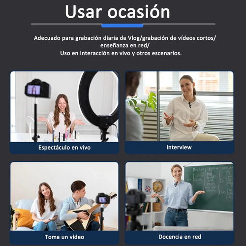 Micrófono Lavalier Inalámbrico Para Ios iPhone iPad Y Usb-c Negro 3