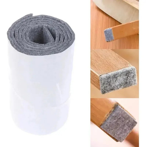 Almohadilla Protectora De Fieltro Para Sillas Mesas Muebles Gris Claro 18