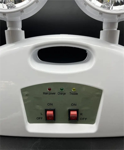 Lámpara De Emergencia Led 2 Focos 18 Leds Recargable Philco Blanco 14