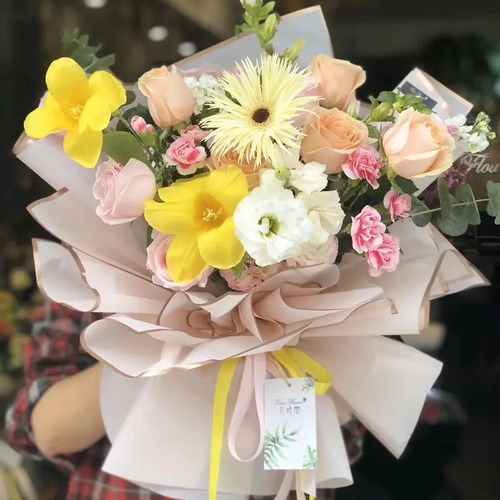 Papel Coreano 20 Pliegos Para Arreglos De Flores, Regalos 5