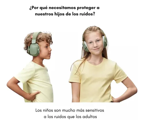 Audífonos Antiruido Niños Y Jóvenes Con Autismo Tdah Rap 20