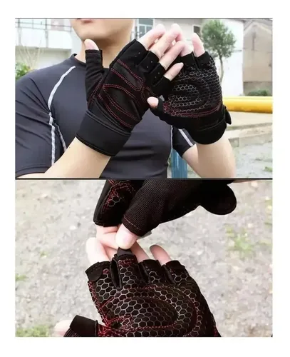Guantes Entrenamiento Gym Pesas Alta Calidad! 16