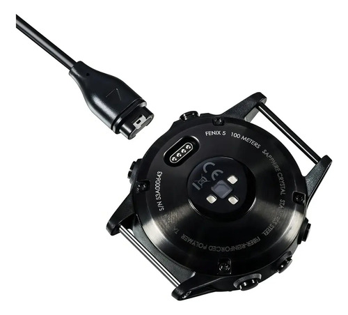 Cable De Carga Usb Para Relojes Garmin Fenix Y Forerunner Negro 11
