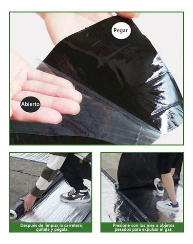 Cinta Sellador Butilo Techo Gotera Impermeable 100mm X 10m Negro Cinta Impermeable 14