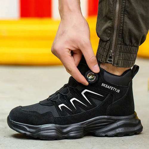 Botas De Seguridad Hombre Trabajo De Zapato Tenis Industrial 16
