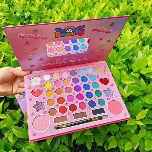 Juego De Juguetes De Maquillaje Cosmético Para Niños Set De 10