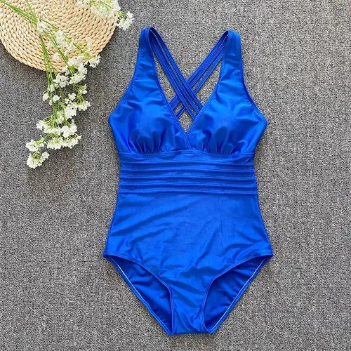 Traje De Baño Control Abdomen 3 Colores 6