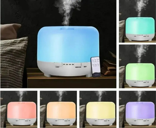 Humidifacores Aromaterapia 500ml Marro Claro+6x10ml Esencias Marrón Claro 16