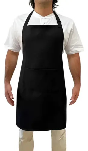 Pechera Gabardina Anti-manchas Y Anti-grasa Color Negro Dise Negro Batman 8