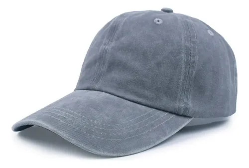 Gorro Jockey Desgastado Básico Estampar O Bordado Unisex 16