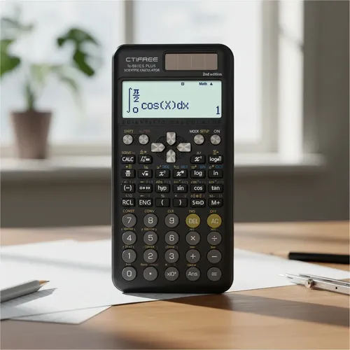 Calculadora Científica Profesional De Funciones, Color Negro Negro 2